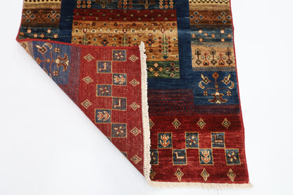 82 x 135 cm | Gabbeh Afghan Tribal Hand Knotted Carpet
