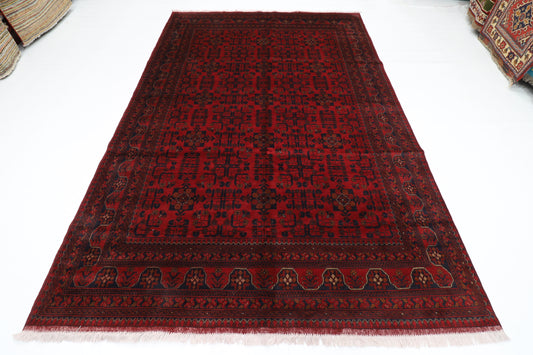 200 x 300 cm | Khal Mohammadi Afghan Tribal Hand Knotted Wool Carpet