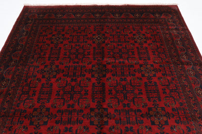 200 x 300 cm | Khal Mohammadi Afghan Tribal Hand Knotted Wool Carpet
