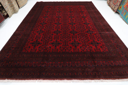 300 x 394 cm | Khal Mohammadi Afghan Tribal Hand Knotted Wool Carpet