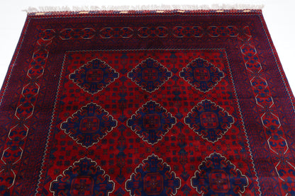 170 x 237 cm | Khamiyab Afghan Tribal Hand Knotted Carpet