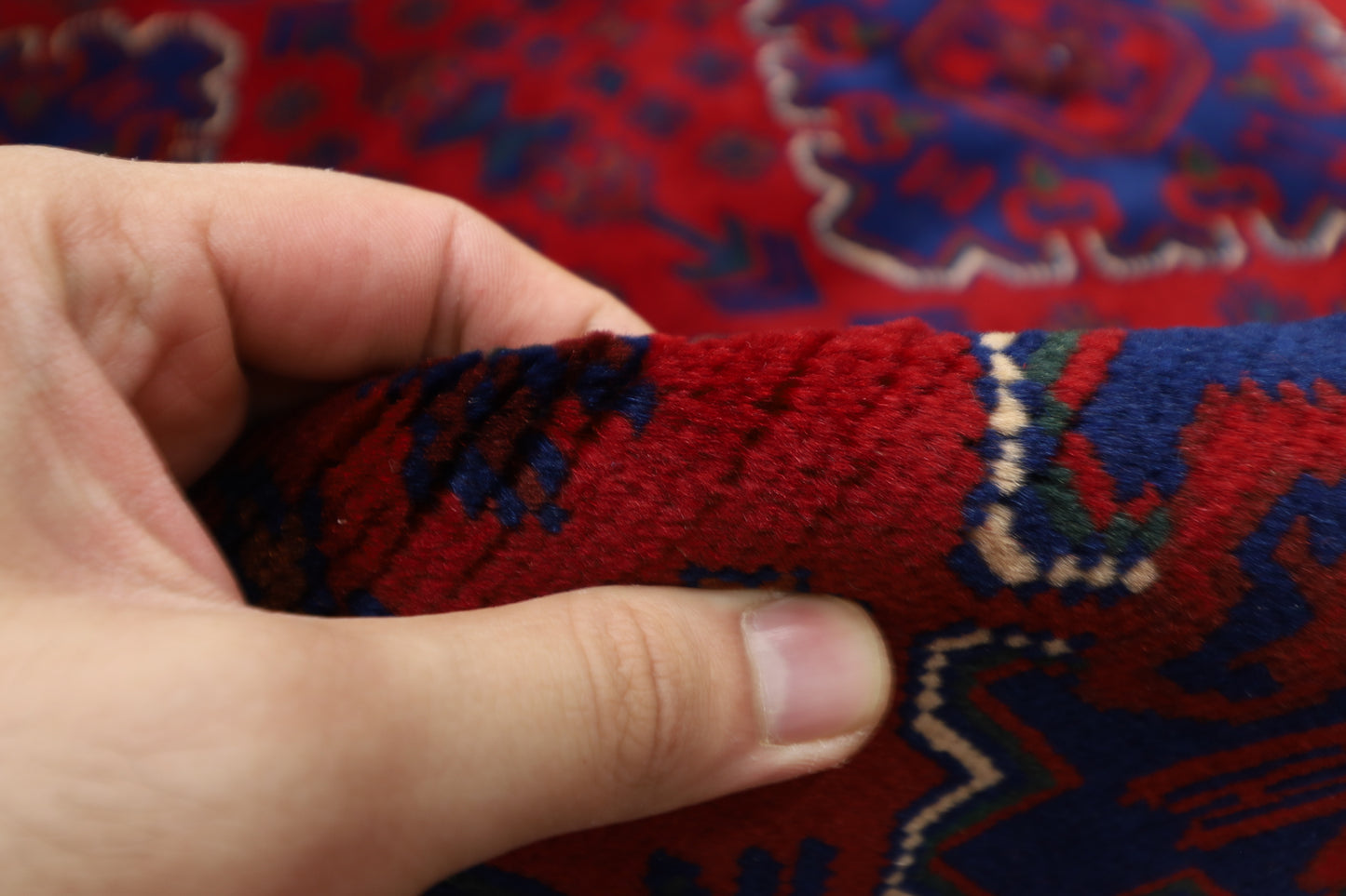 170 x 237 cm | Khamiyab Afghan Tribal Hand Knotted Carpet