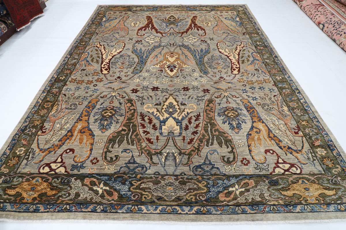 275 x 360 cm | Kawros Afghan Veg Dye Wool carpet