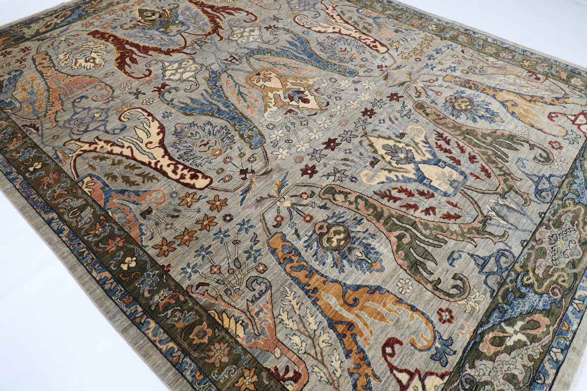 275 x 360 cm | Kawros Afghan Veg Dye Wool carpet