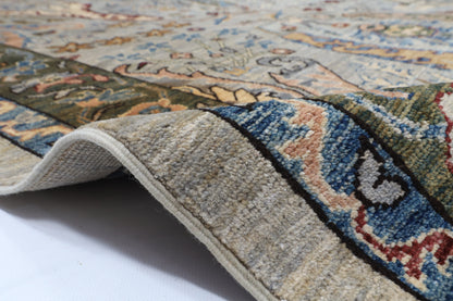 275 x 360 cm | Kawros Afghan Veg Dye Wool carpet