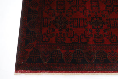 153 x 200 cm | Khal Mohammadi Afghan Tribal Hand Knotted Carpet