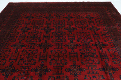 300 x 398 cm | Khal Mohammadi Afghan Tribal Hand Knotted Wool Carpet