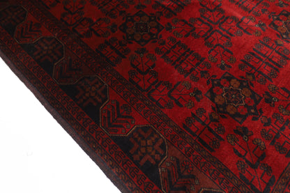 153 x 200 cm | Khal Mohammadi Afghan Tribal Hand Knotted Carpet