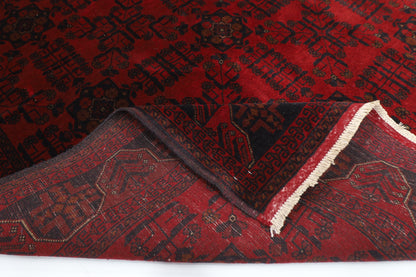 153 x 200 cm | Khal Mohammadi Afghan Tribal Hand Knotted Carpet