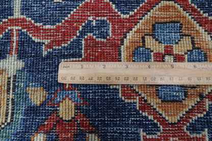 298 x 426 cm | Heriz Red Area Rug Afghan Hand Knotted veg Dye Wool carpet