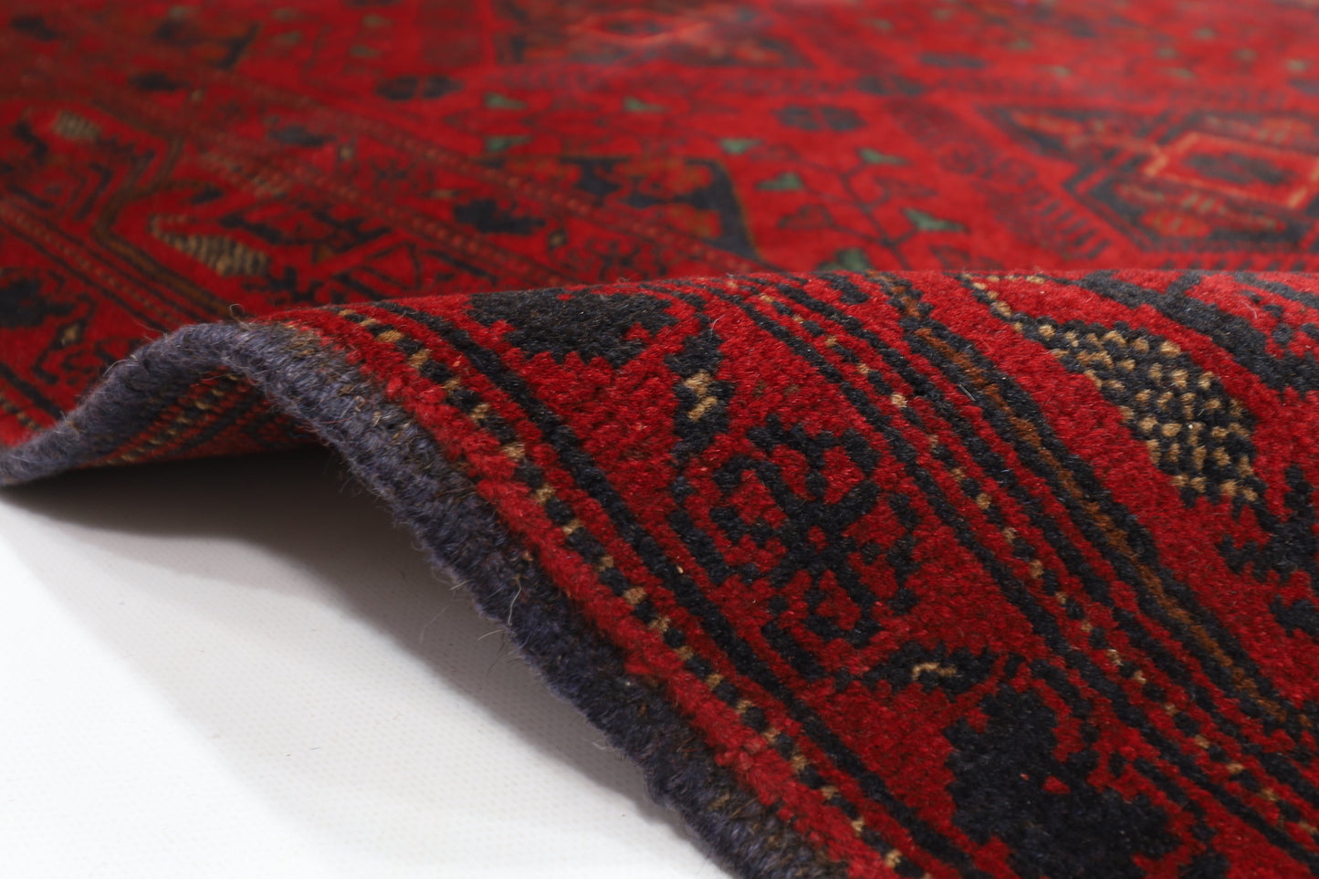 170 x 229 cm | Khal Mohammadi Afghan Tribal Hand Knotted Carpet