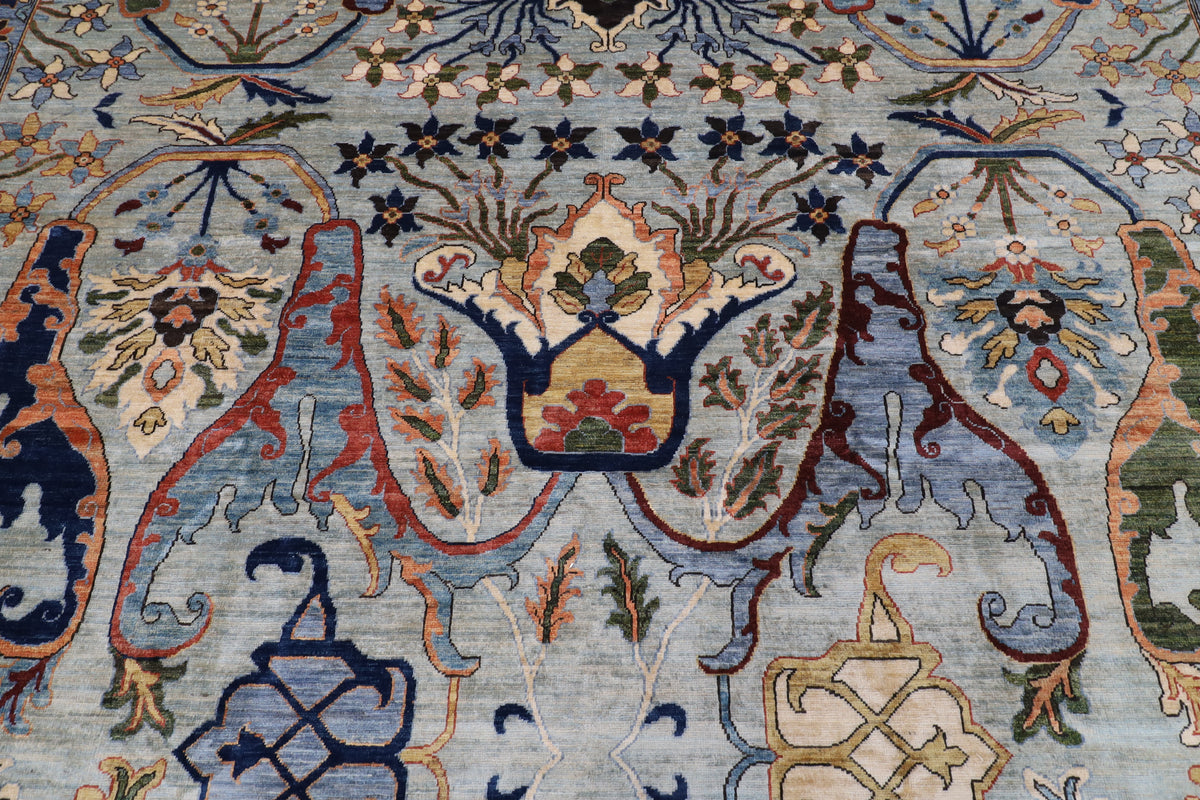 268 x 360 cm | Kawros Afghan Veg Dye Wool carpet
