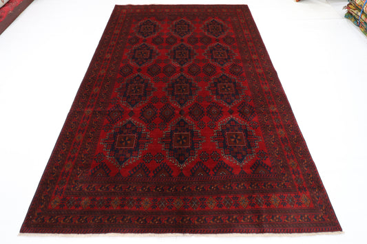 200 x 295 cm | Khal Mohammadi Afghan Tribal Hand Knotted Carpet