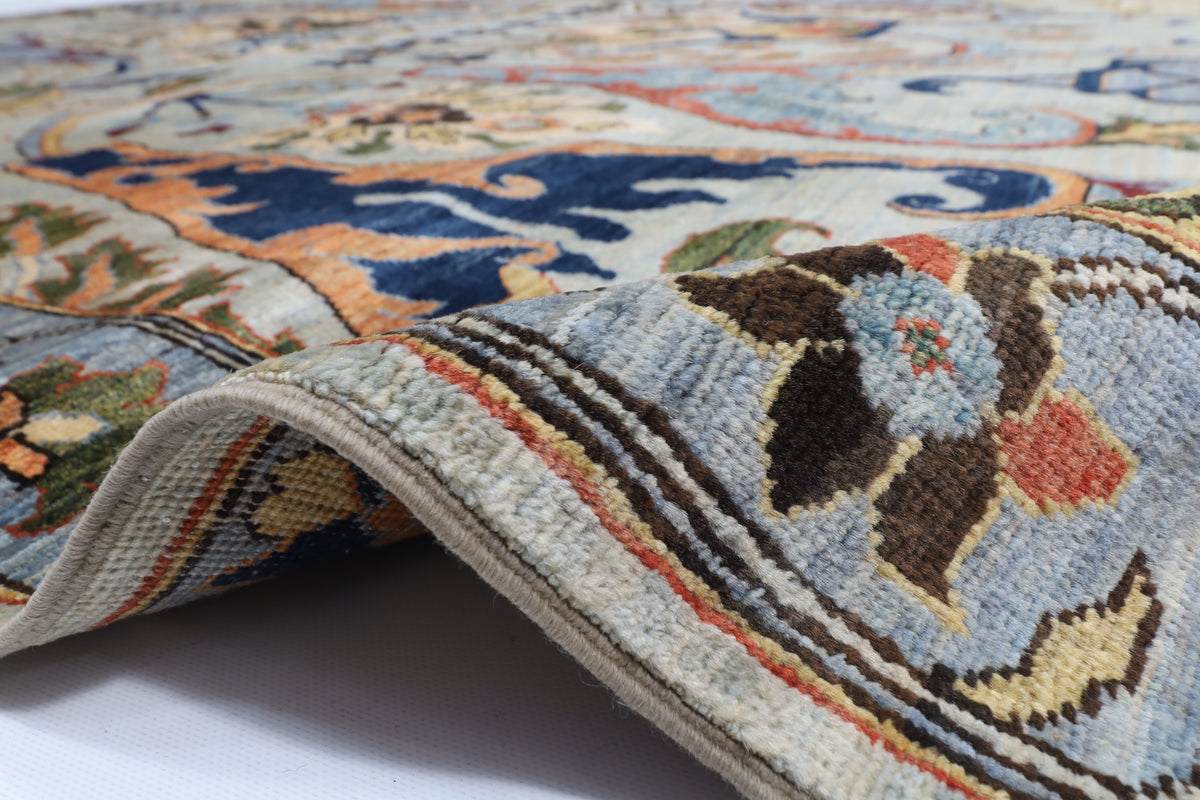 268 x 360 cm | Kawros Afghan Veg Dye Wool carpet