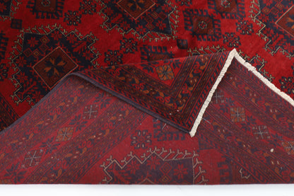 200 x 295 cm | Khal Mohammadi Afghan Tribal Hand Knotted Carpet