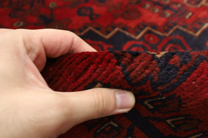 202 x 290 cm | Khal Mohammadi Afghan Tribal Hand Knotted Carpet