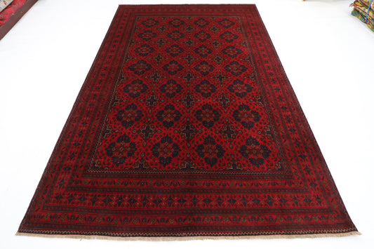 203 x 297 cm | Khal Mohammadi Afghan Tribal Hand Knotted Carpet
