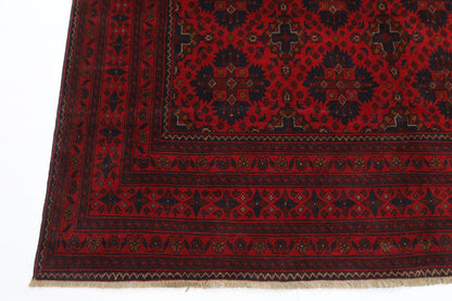 203 x 297 cm | Khal Mohammadi Afghan Tribal Hand Knotted Carpet