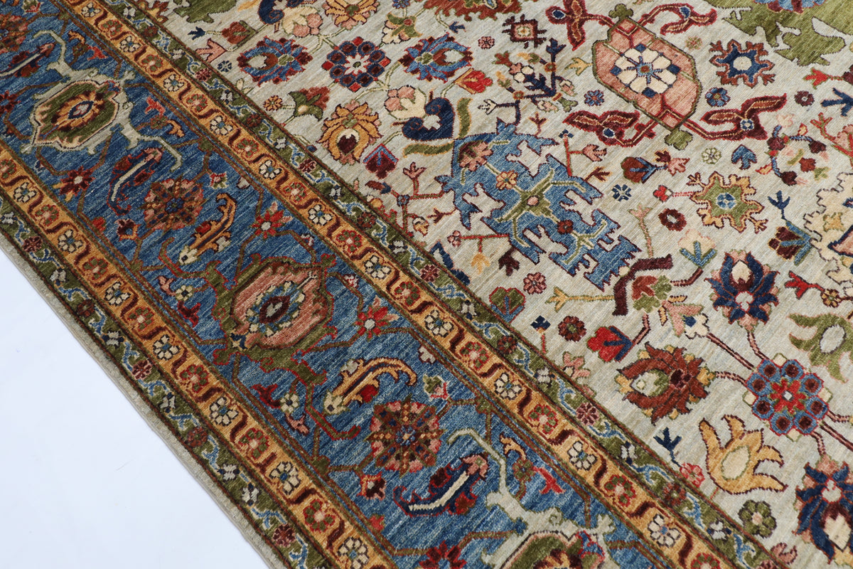 274 x 360 cm | Aryana Afghan Veg Dye Wool carpet