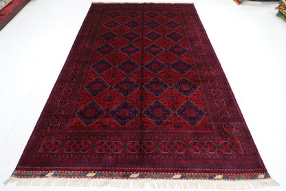 200 x 310 cm | Khamiyab Afghan Tribal Hand Knotted Carpet