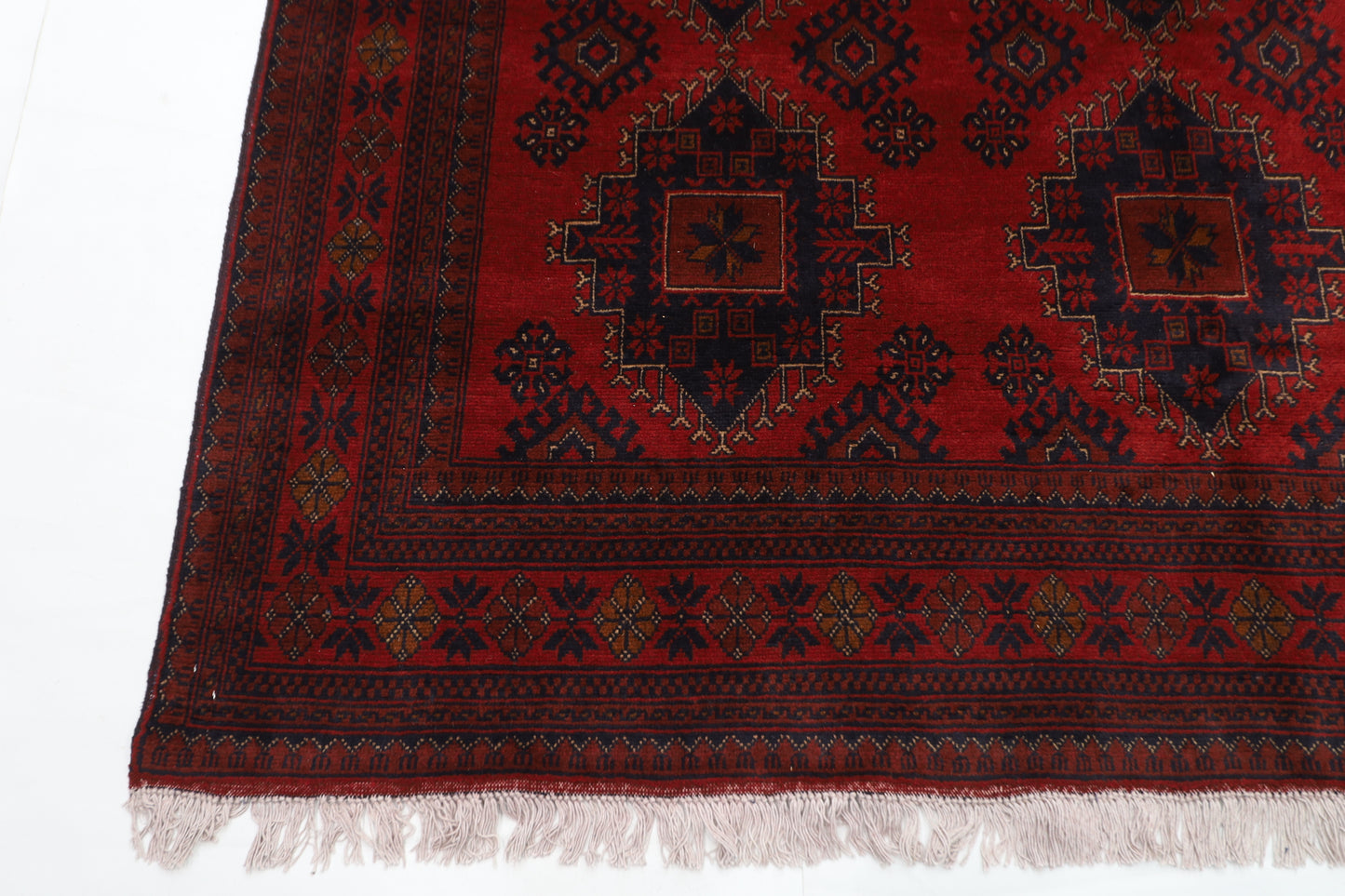 204 x 300 cm | Khal Mohammdi Afghan Tribal Hand Knotted Carpet