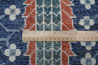 360 x 537 cm | Oriental Floral Gray Area Rug Afghan Hand Knotted Veg Dye Wool carpet