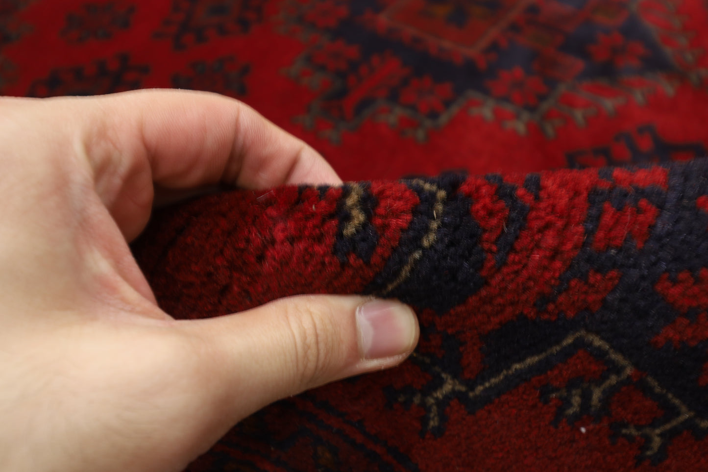 200 x 295 cm | Khal Mohammdi Afghan Tribal Hand Knotted Carpet