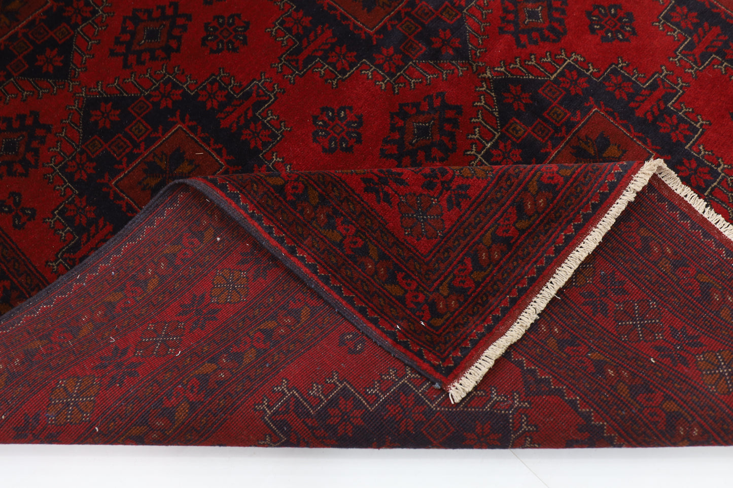 200 x 295 cm | Khal Mohammdi Afghan Tribal Hand Knotted Carpet