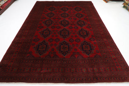 251 x 335 cm | Khal Mohammdi Afghan Tribal Hand Knotted Carpet