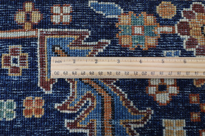304 x 427 cm |  Heriz Blue Area Rug Afghan Hand Knotted veg Dye Wool carpet