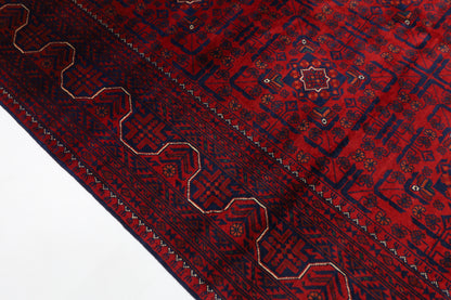 168 x 240 cm | Khamiyab Afghan Tribal Hand Knotted Carpet