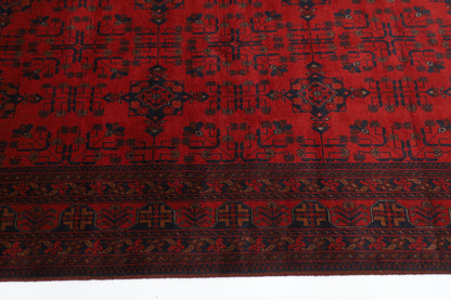 196 x 293 cm | Khal Mohammadi Afghan Tribal Hand Knotted Carpet