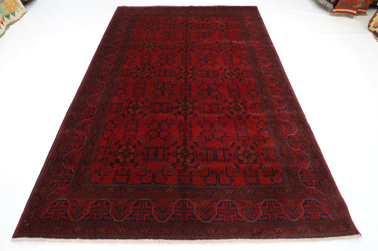 200 x 291 cm | Khal Mohammadi Afghan Tribal Hand Knotted Carpet