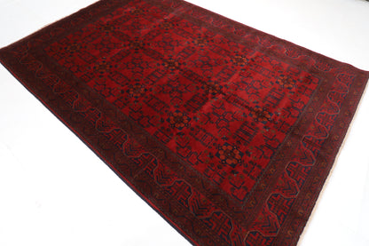 200 x 291 cm | Khal Mohammadi Afghan Tribal Hand Knotted Carpet
