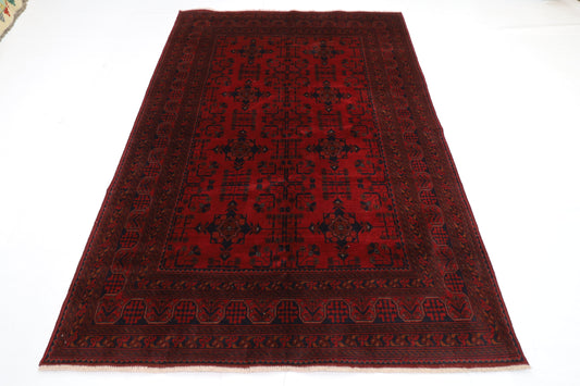 170 x 243 cm | Khal Mohammadi Afghan Tribal Hand Knotted Carpet