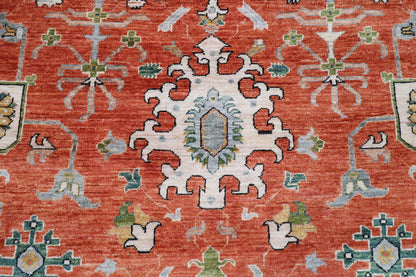 309 x 425 cm | Large Size Floral Area Rug Afghan Hand Knotted veg Dye Wool carpet