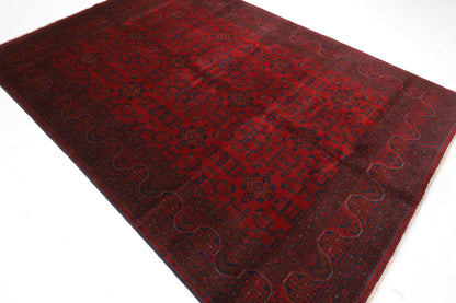 200 x 285 cm | Khal Mohammadi Afghan Tribal Hand Knotted Carpet