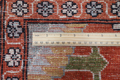 309 x 425 cm | Large Size Floral Area Rug Afghan Hand Knotted veg Dye Wool carpet