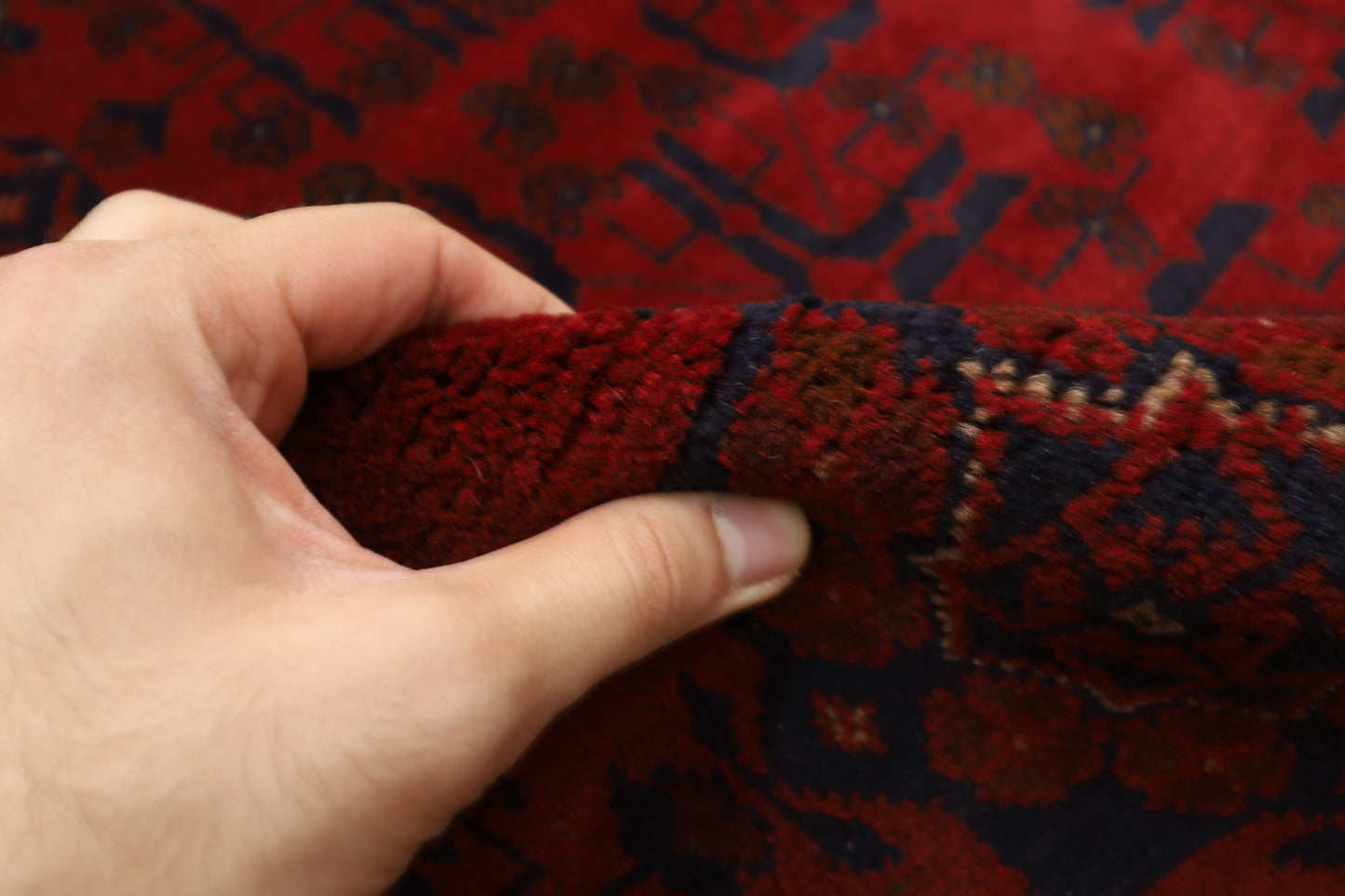 200 x 285 cm | Khal Mohammadi Afghan Tribal Hand Knotted Carpet