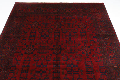 200 x 285 cm | Khal Mohammadi Afghan Tribal Hand Knotted Carpet