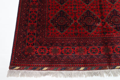 198 x 307 cm | Khamiyab Afghan Tribal Hand Knotted Carpet
