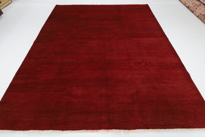 244 x 294 cm | Plain Gabbeh Afghan Veg Dye Wool carpet