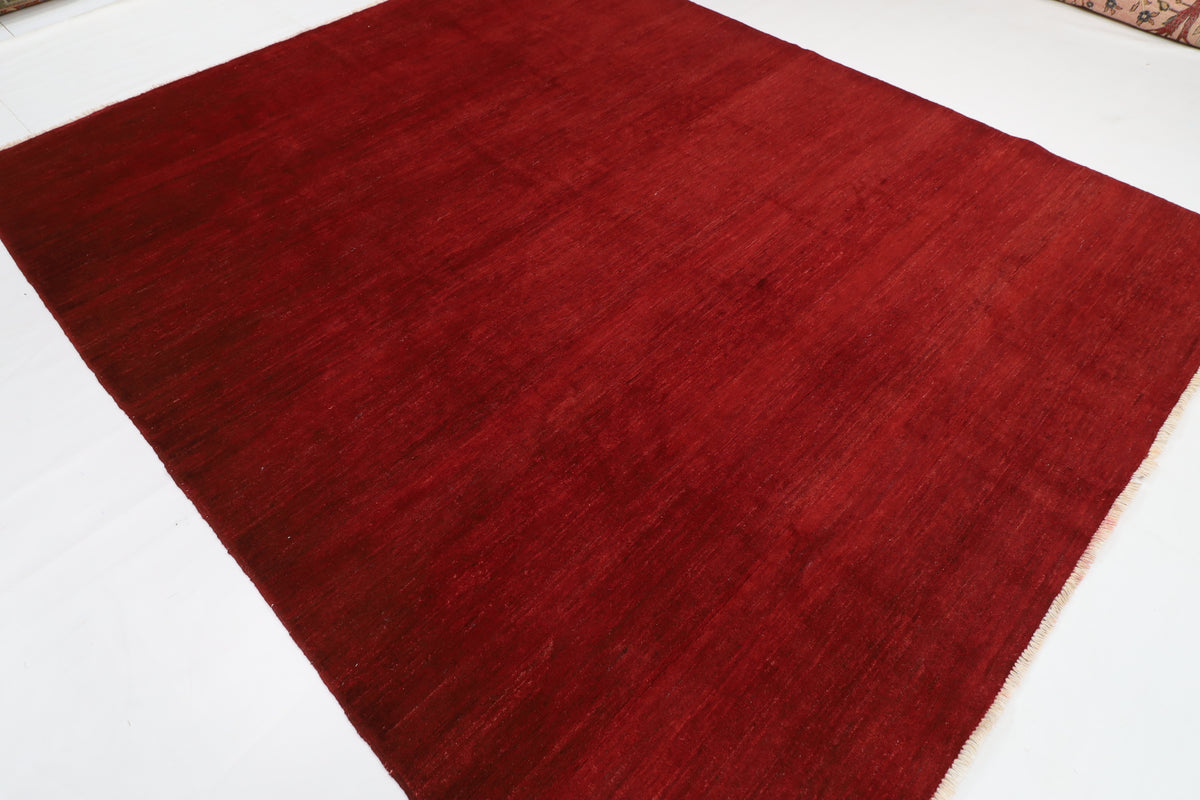 244 x 294 cm | Plain Gabbeh Afghan Veg Dye Wool carpet
