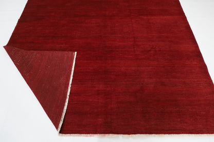 244 x 294 cm | Plain Gabbeh Afghan Veg Dye Wool carpet