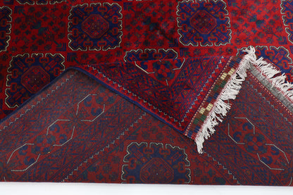 195 x 302 cm | Khamiyab Afghan Tribal Hand Knotted Carpet