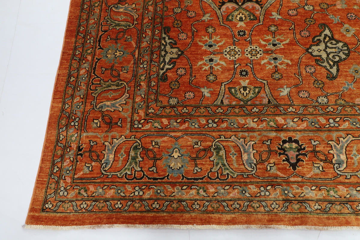 302 x 418 cm | Bidjar Afghan Veg Dye Wool carpet