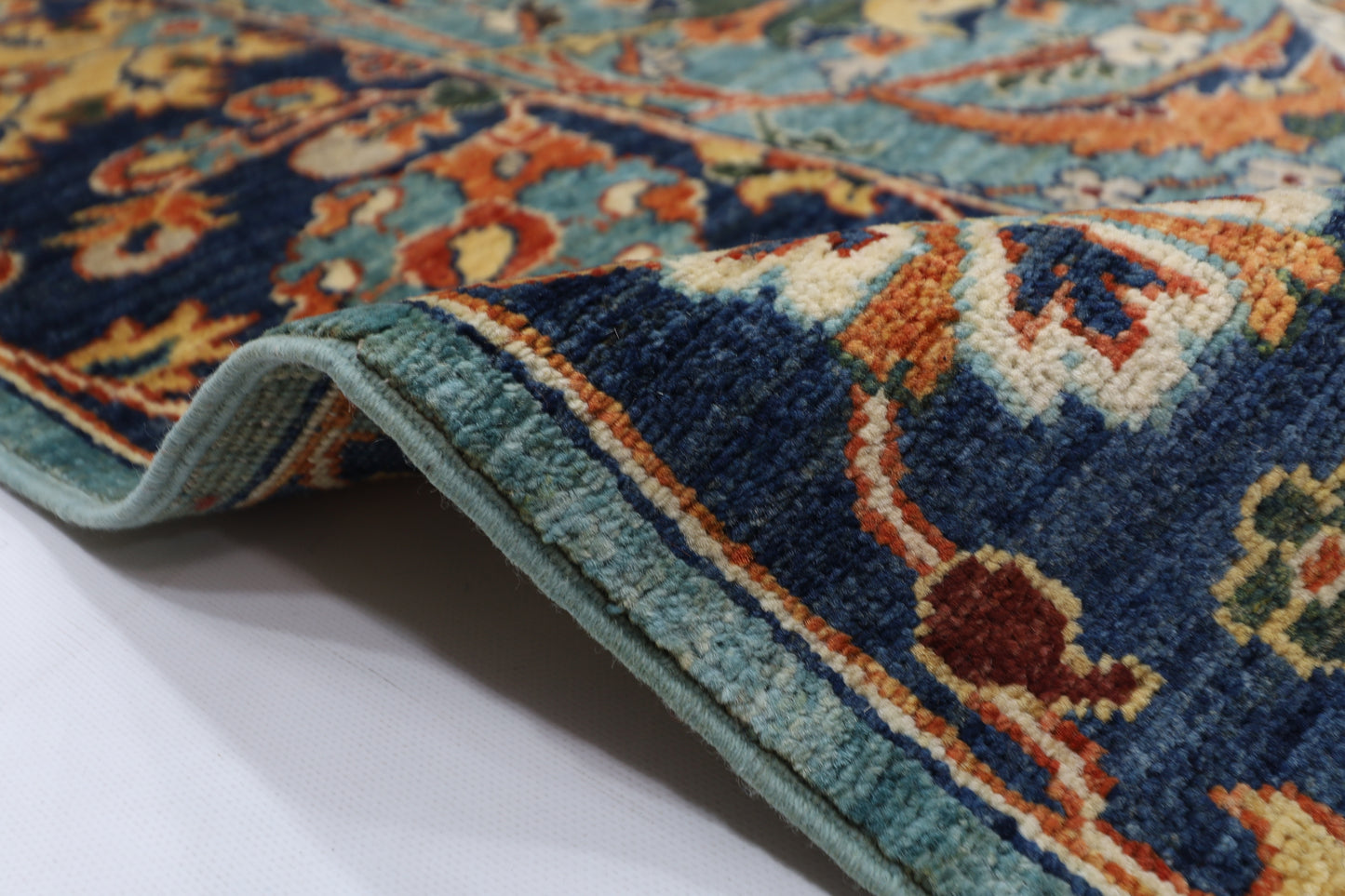 253 x 298 cm | Bidjar Oriental Area Rug Afghan Tribal Hand Knotted veg Dye Wool