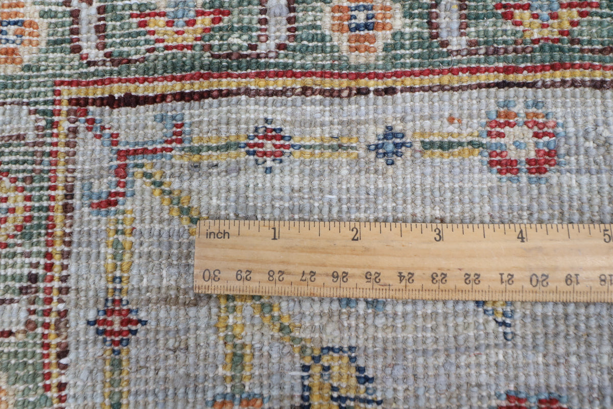240 x 294 cm | Tree of Life Afghan Veg Dye Wool carpet