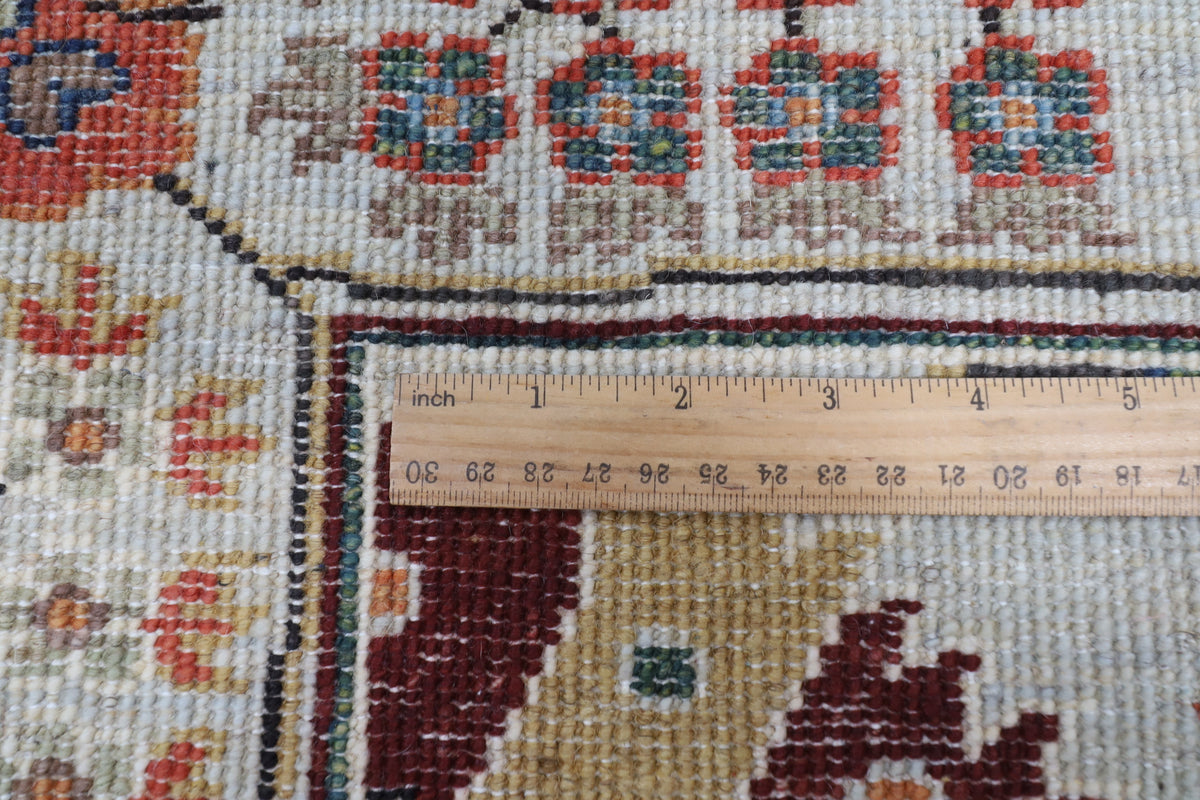 275 x 363 cm | Floral Afghan Veg Dye Wool carpet