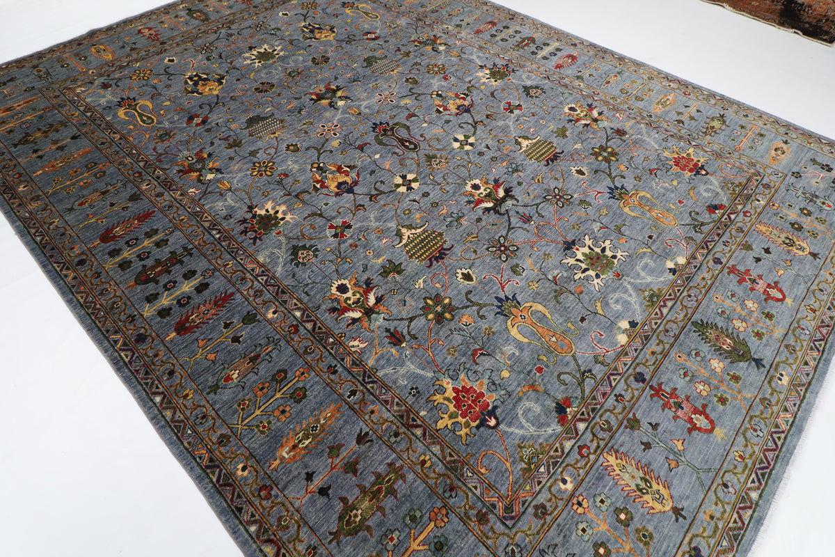 275 x 367 cm | Sultani Afghan Veg Dye Wool carpet